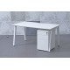 Alpha A-Frame Single Bench Desk